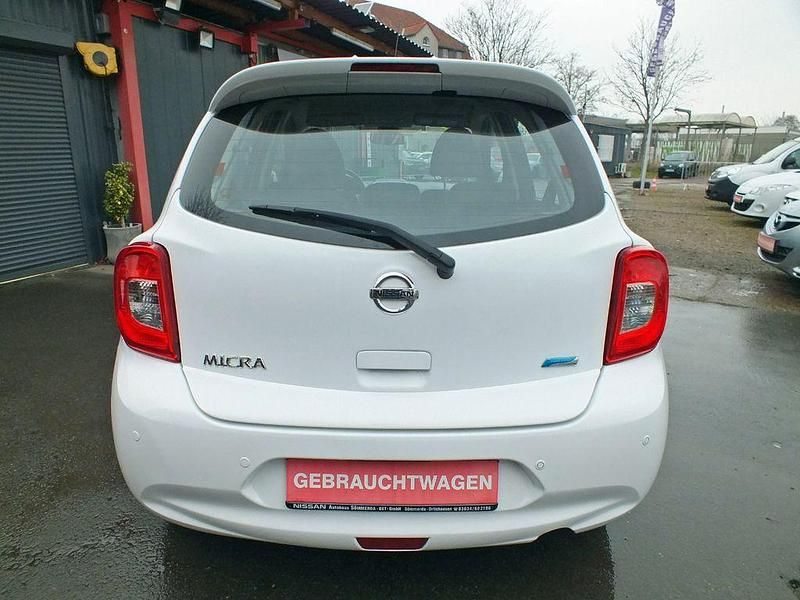 Gebraucht Nissan Micra Acenta 80 PS (58 kW) 2014 Weiß Kleinwagen