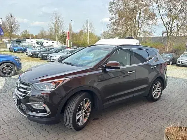 Gebraucht Hyundai Santa Fe Premium 200 PS (147 kW) 2017 Braun SUV