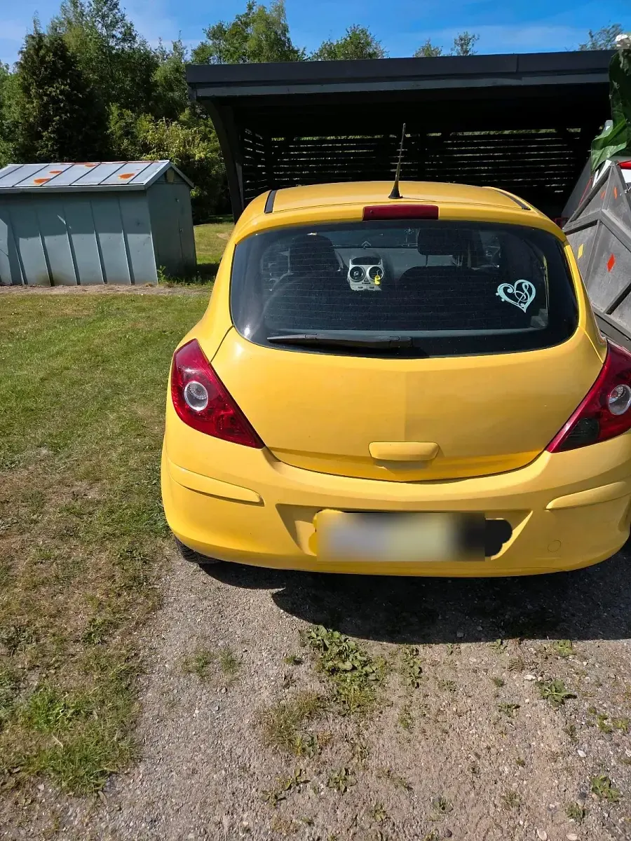 Gebraucht Opel Corsa 2009 Gelb Kleinwagen