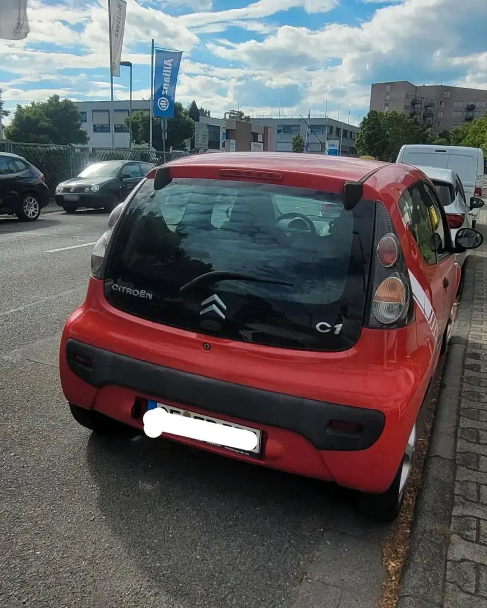 Gebraucht Citroën C1 68 PS (50 kW) 2008 Rot Kleinwagen