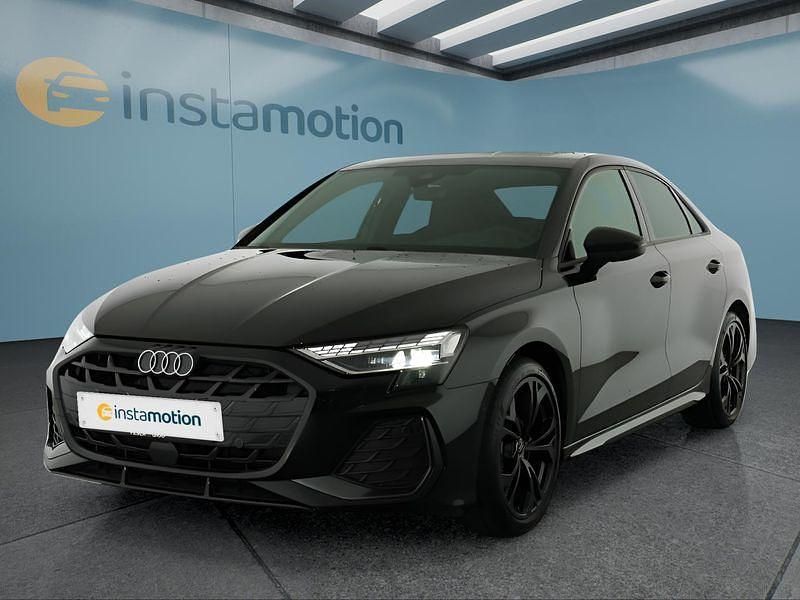 Schwarz Gebraucht 2025 Audi A3 Limousine | 38.649 € - Bild 1/4