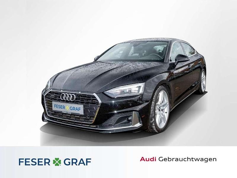 Mythosschwarz metallic Gebraucht 2021 Audi A5 Comfort Coupé | 35.990 € (Fairer Preis) - Bild 1/4