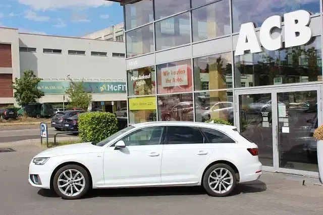 Gebraucht Audi A4 S-Line 190 PS (139 kW) 2019 Gletscherweiss (metallic) Kombi