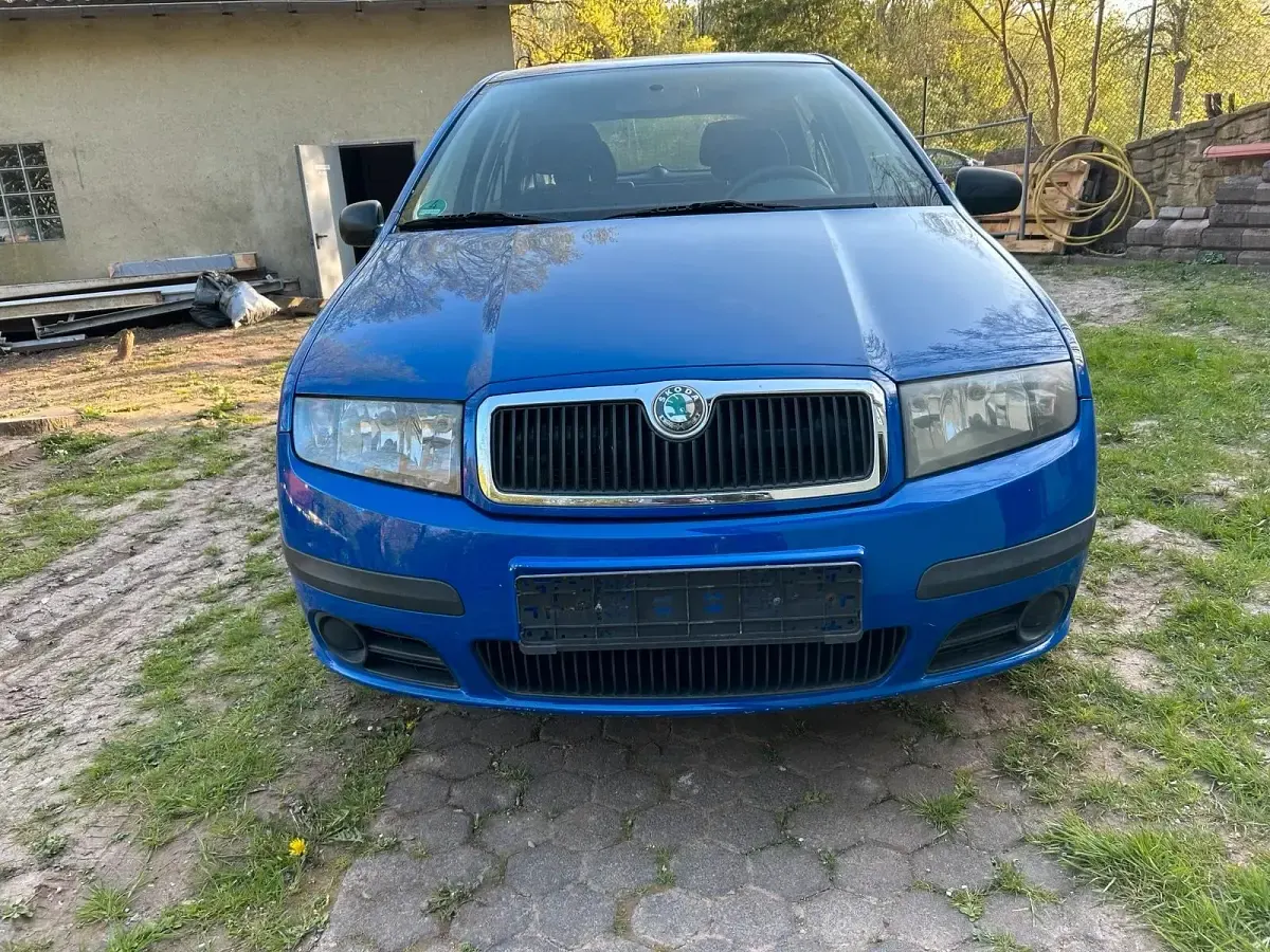Gebraucht Skoda Fabia 75 PS (55 kW) 2006 Blau Kleinwagen
