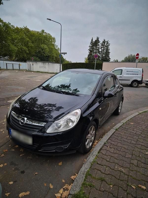 Schwarz Gebraucht 2007 Opel Corsa Kleinwagen | 2.450 € - Bild 1/4