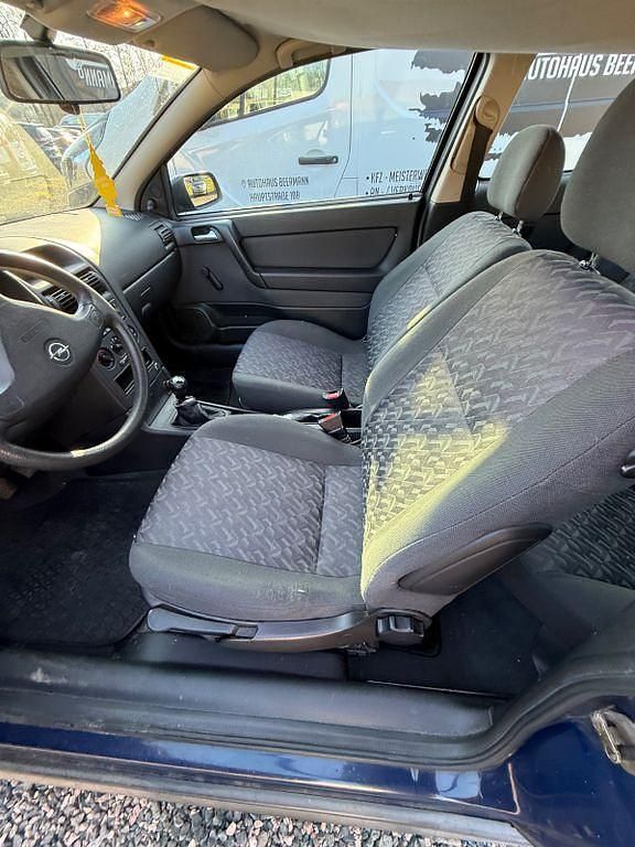 Gebraucht Opel Astra Comfort 75 PS (55 kW) 2002 Blau Coupé