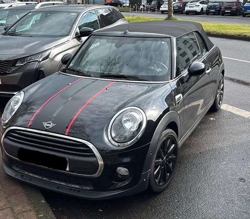 Schwarz Gebraucht 2019 Mini One Cabriolet Cabrio | 13.999 € (Superpreis) - Bild 1/3