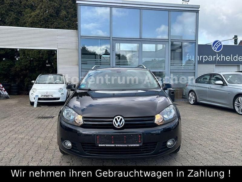 Gebraucht VW Golf VI Match 122 PS (89 kW) 2013 Schwarz Kleinwagen