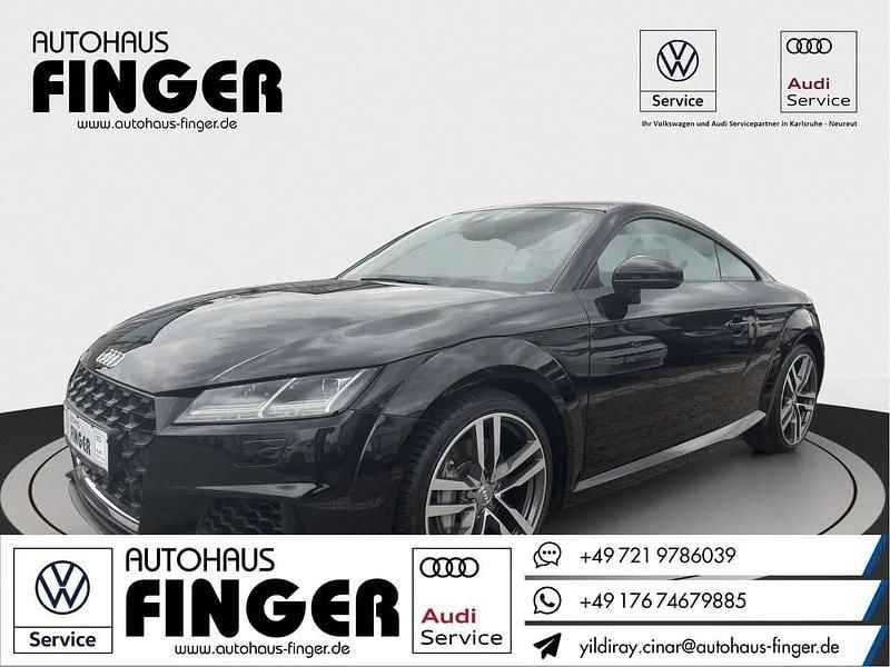 Mythosschwarz metallic Gebraucht 2021 Audi TT Sport Coupé | 29.890 € (Fairer Preis) - Bild 1/3