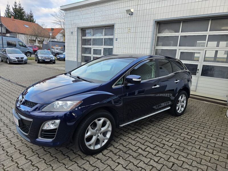 Blau Gebraucht 2012 Mazda CX-7 Exclusive-Line SUV | 7.450 € (Teuer) - Bild 1/4