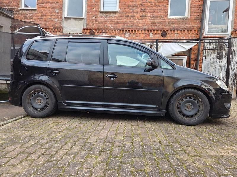 Gebraucht VW Touran Highline 170 PS (125 kW) 2007 Schwarz Van / Kleinbus