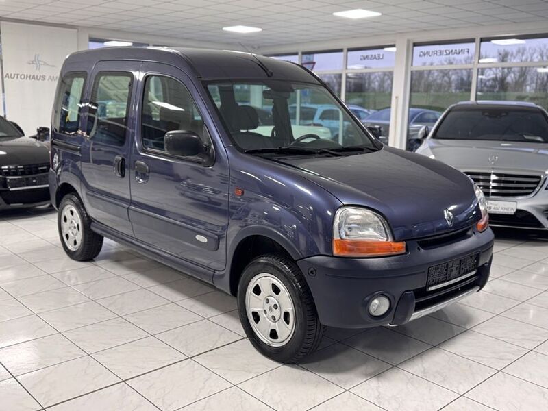 Blau Gebraucht 2002 Renault Kangoo Van / Kleinbus | 5.990 € (Etwas zu teuer) - Bild 1/4