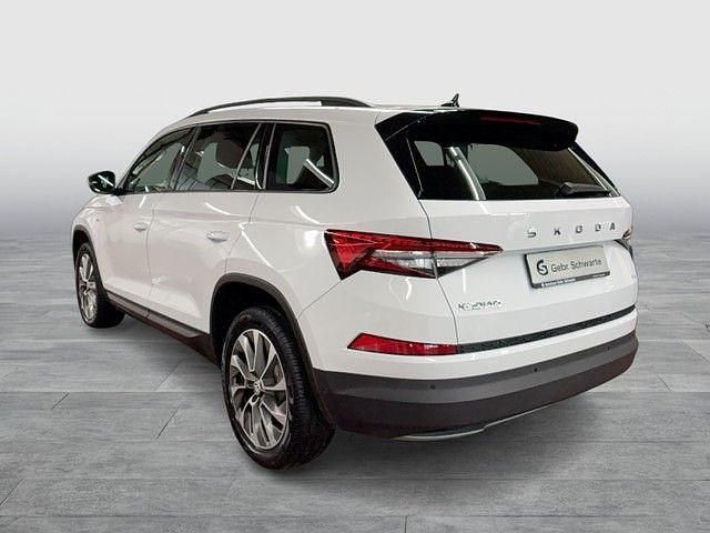 Gebraucht Skoda Kodiaq Clever 150 PS (110 kW) 2021 Weiß SUV