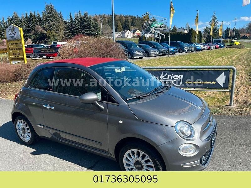 Grau Gebraucht 2018 Fiat 500C Cabrio | 8.990 € (Fairer Preis) - Bild 1/4