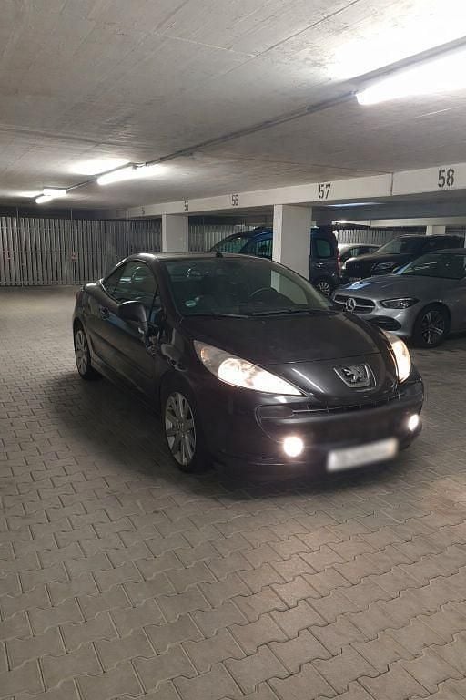 Gebraucht Peugeot 207 CC Sport 120 PS (88 kW) 2008 Schwarz Cabrio