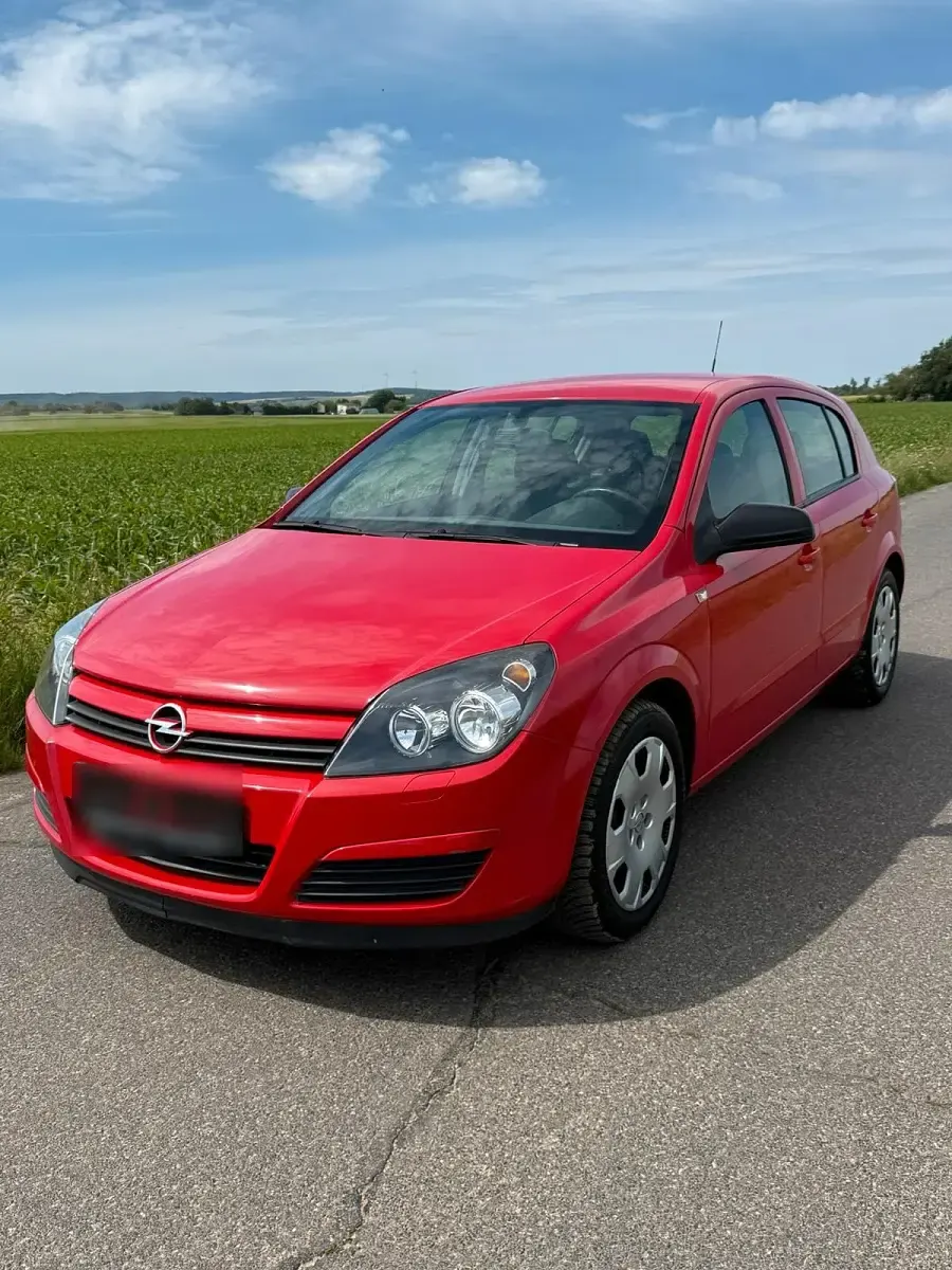 Gebraucht Opel Astra 80 PS (58 kW) 2004 Rot Kleinwagen