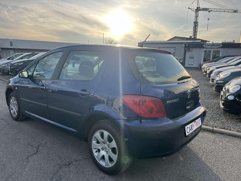 Gebraucht Peugeot 307 109 PS (80 kW) 2003 Blau Kleinwagen