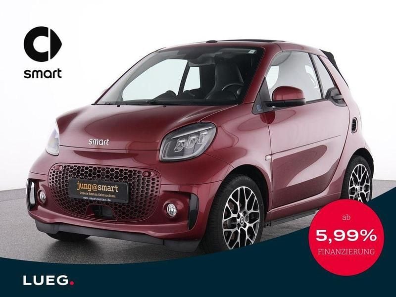 Rot Gebraucht 2020 Smart ForTwo Electric Drive Prime Cabrio | 14.995 € (Fairer Preis) - Bild 1/4