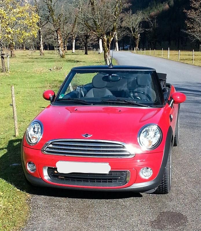 Gebraucht Mini ONE 98 PS (72 kW) 2010 Rot Kleinwagen