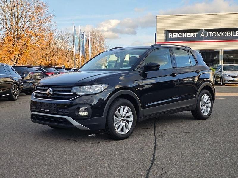Schwarz Gebraucht 2022 VW T-Cross Life SUV | 19.700 € (Guter Preis) - Bild 1/4