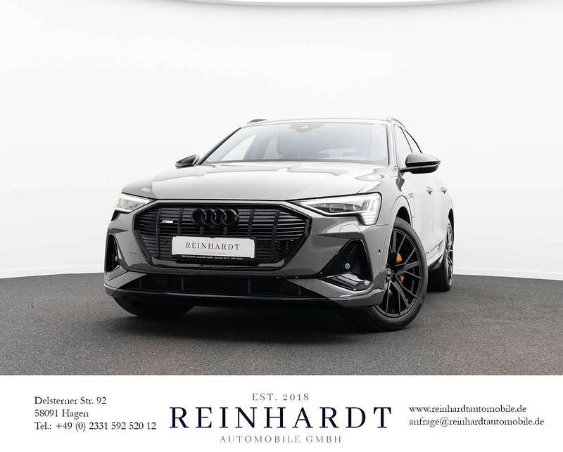 Chronosgrau metallic Gebraucht 2021 Audi e-tron Sportback Black Edition SUV | 37.710 € (Fairer Preis) - Bild 1/3