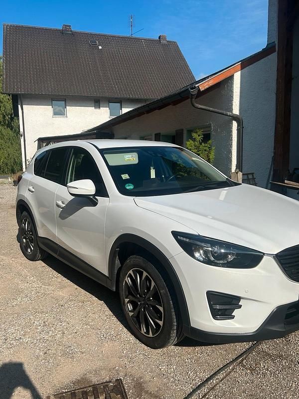Weiß Gebraucht 2015 Mazda CX-5 Exclusive-Line SUV | 9.200 € (Superpreis) - Bild 1/4