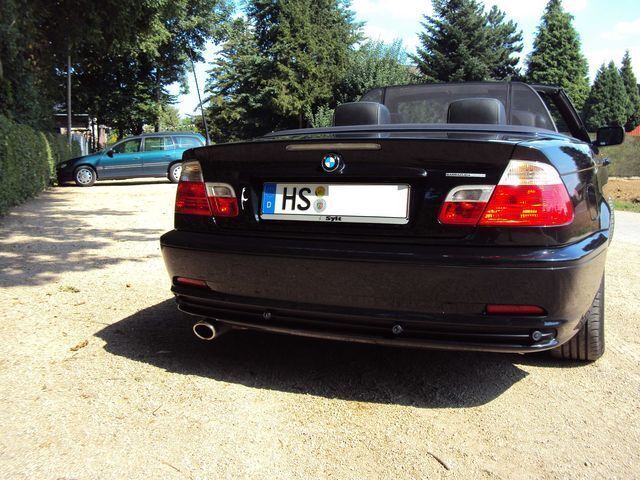 Gebraucht BMW 318 Cabriolet 194 PS (142 kW) 2002 Schwarz metallic Cabrio