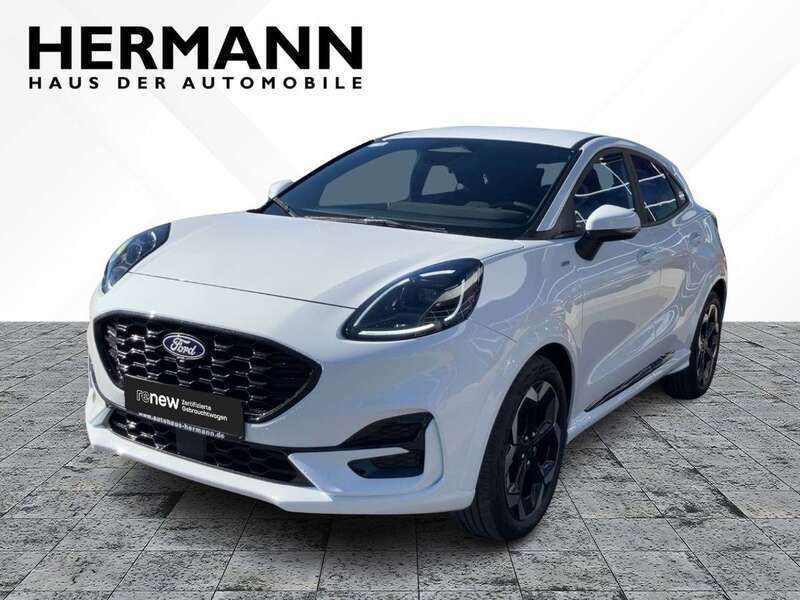 Frozen white (pn3gz) (weiß) Neu 2025 Ford Puma ST-Line Limousine | 25.760 € (Fairer Preis) - Bild 1/4