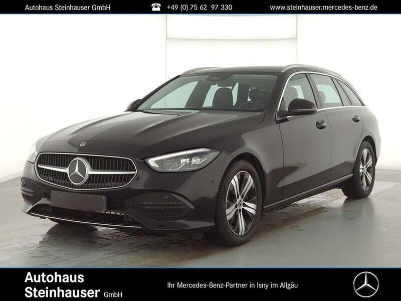 Schwarz Gebraucht 2022 Mercedes C220 Avantgarde Kombi | 35.900 € (Fairer Preis) - Bild 1/4