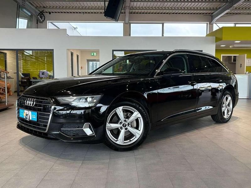 Mythosschwarz Gebraucht 2022 Audi A6 Sport Kombi | 38.495 € (Fairer Preis) - Bild 1/4