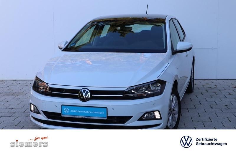 Gebraucht VW Polo Highline 95 PS (69 kW) 2021 Weiß Kleinwagen