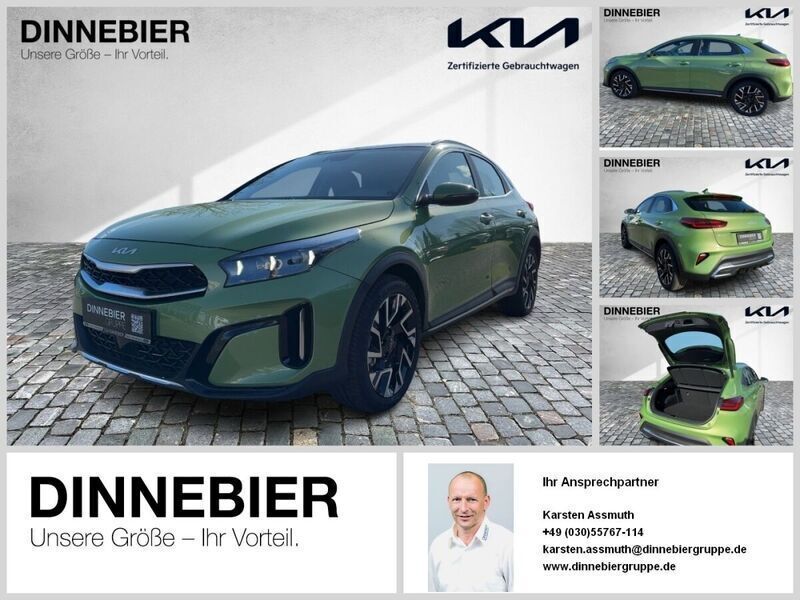 Grün (metallic) Gebraucht 2023 Kia XCeed Spirit SUV | 25.589 € (Guter Preis) - Bild 1/4