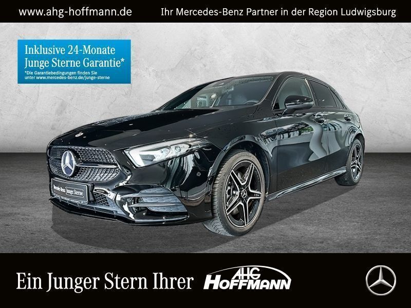Schwarz Gebraucht 2021 Mercedes A250 AMG Limousine | 26.520 € (Fairer Preis) - Bild 1/4