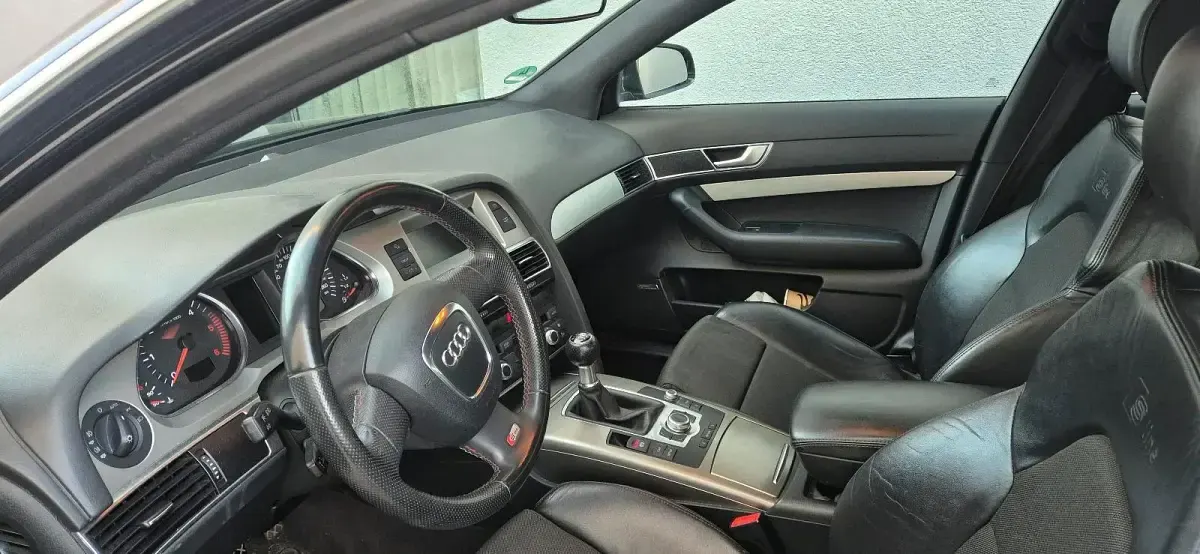 Usata Audi A6 S-Line 140 CV (102 kW) 2008 Nero Station wagon