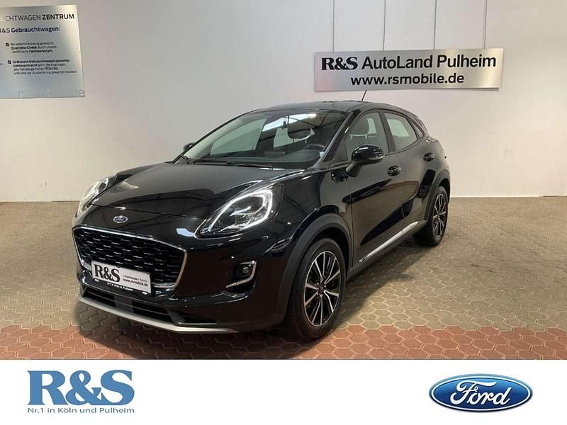 Obsidianschwarz Gebraucht 2021 Ford Puma Gen-E Titanium SUV | 14.890 € (Superpreis) - Bild 1/4