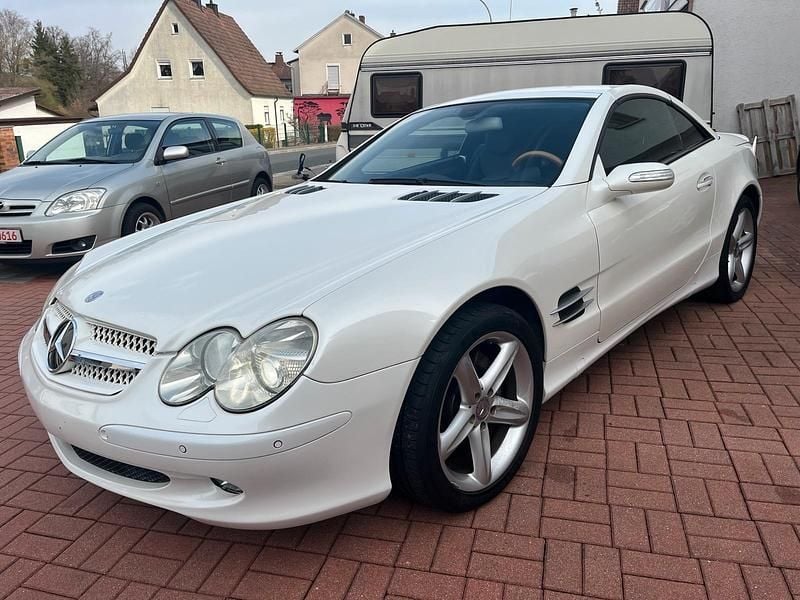 Gebraucht Mercedes SL500 306 PS (225 kW) 2006 Weiß Cabrio