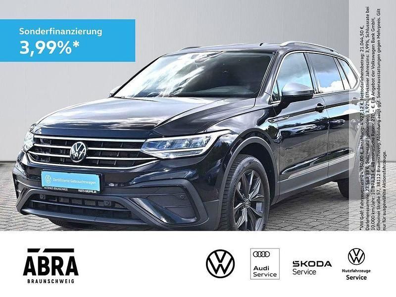 Schwarz Gebraucht 2022 VW Tiguan Allspace Life SUV | 31.880 € (Guter Preis) - Bild 1/4