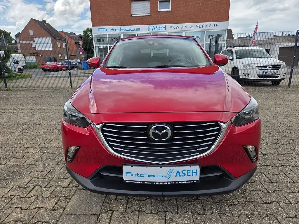Gebraucht Mazda CX-3 Center-Line 105 PS (77 kW) 2016 Rot SUV