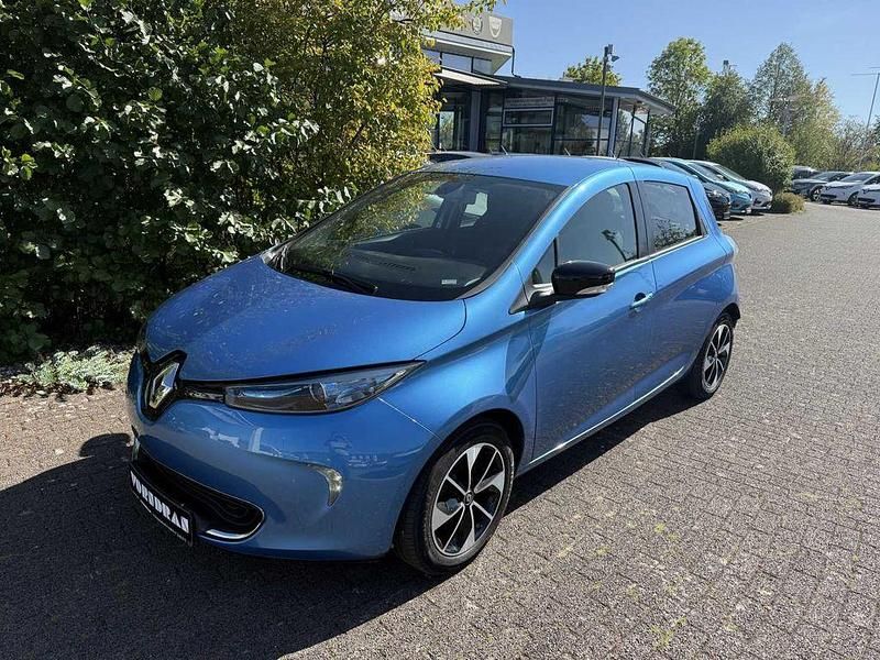 Blau Gebraucht 2018 Renault Zoe Intens Kleinwagen | 9.190 € (Etwas zu teuer) - Bild 1/4
