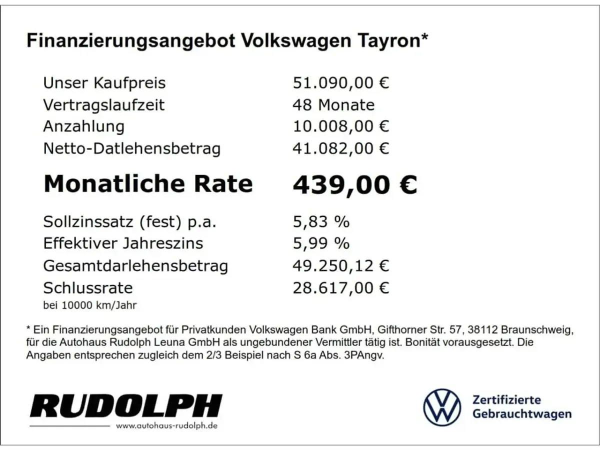 Gebraucht VW Tayron Life 184 PS (135 kW) 2026 Cipressinogrün metallic SUV