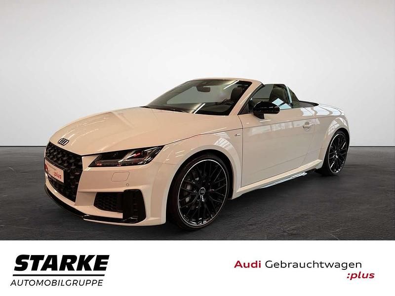Gebraucht Audi TT Roadster S-Line 245 PS (180 kW) 2023 Gletscherweiß metallic Cabrio