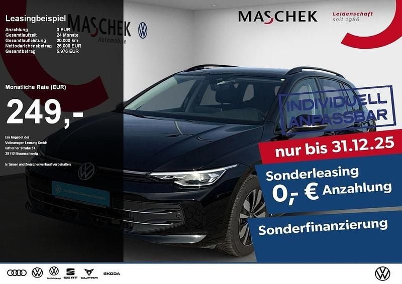 Grenadillschwarz metallic Gebraucht 2025 VW Golf VIII Goal Kombi | 25.210 € (Superpreis) - Bild 1/4