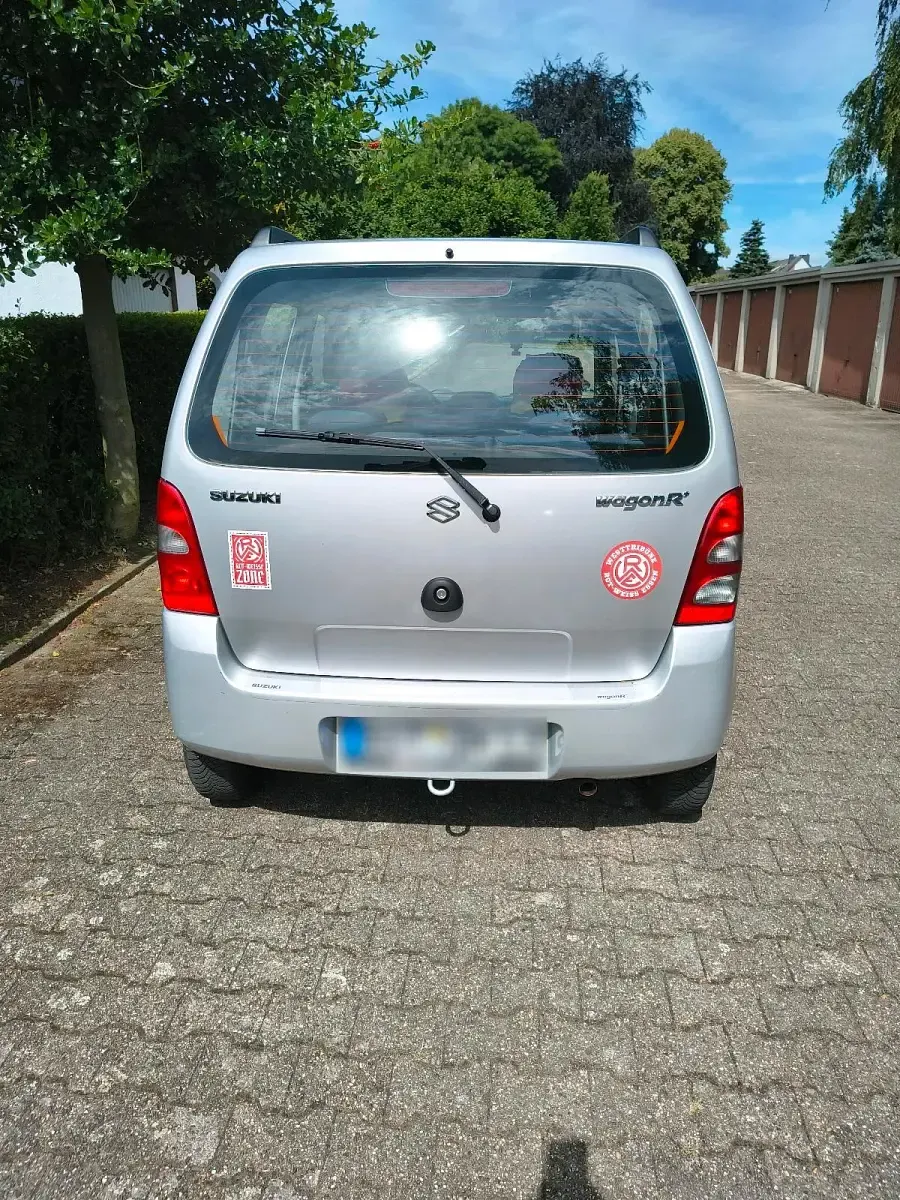 Gebraucht Suzuki Wagon R 90 PS (66 kW) 2004 Silber Van / Kleinbus