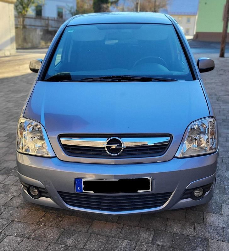 Silber Gebraucht 2008 Opel Meriva Van / Kleinbus | 500 € (Superpreis) - Bild 1/4