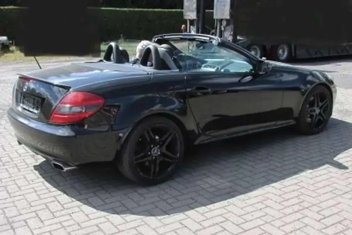 Gebraucht Mercedes SLK200 184 PS (135 kW) 2008 Schwarz Cabrio
