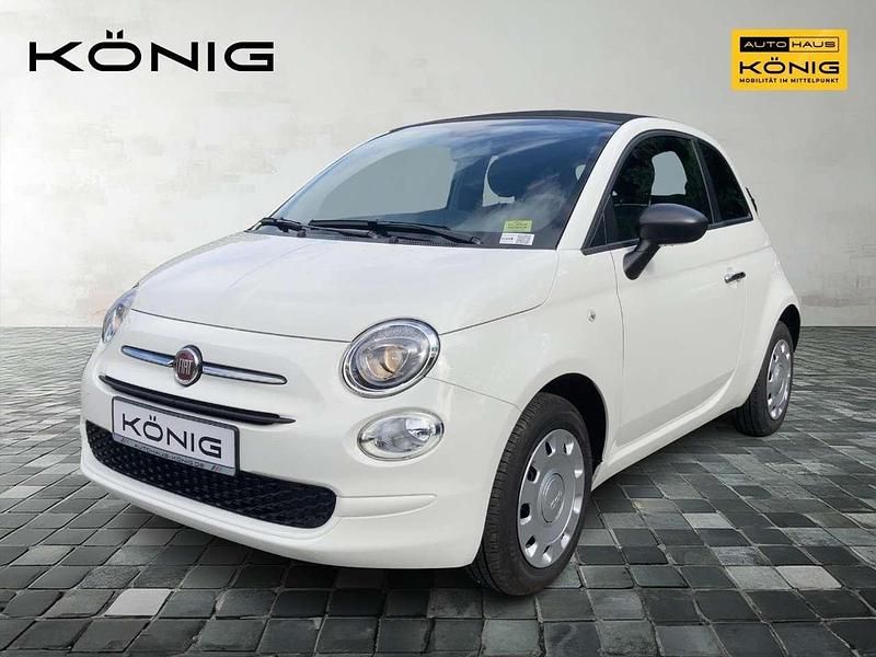 Gelato weiß (5ca) Gebraucht 2023 Fiat 500C Basis Cabrio | 16.928 € (Etwas zu teuer) - Bild 1/4