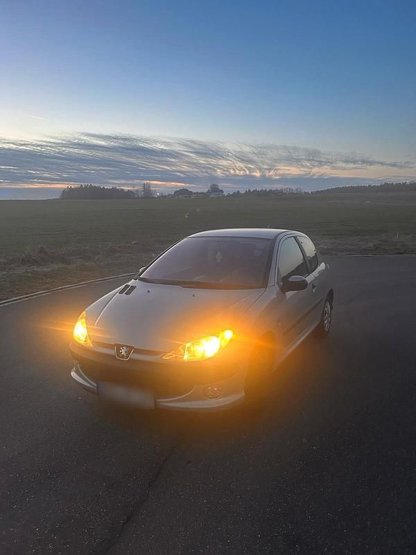 Gebraucht Peugeot 206 75 PS (55 kW) 2001 Grau Kleinwagen