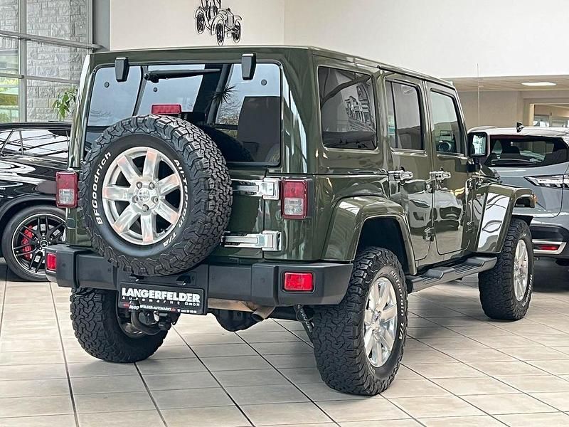 Second-hand Jeep Wrangler 200 CP (147 kW) 2017 Verde SUV