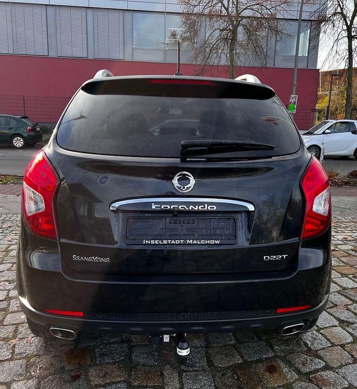 Gebraucht Ssangyong (KGM) Korando 178 PS (130 kW) 2017 Schwarz SUV