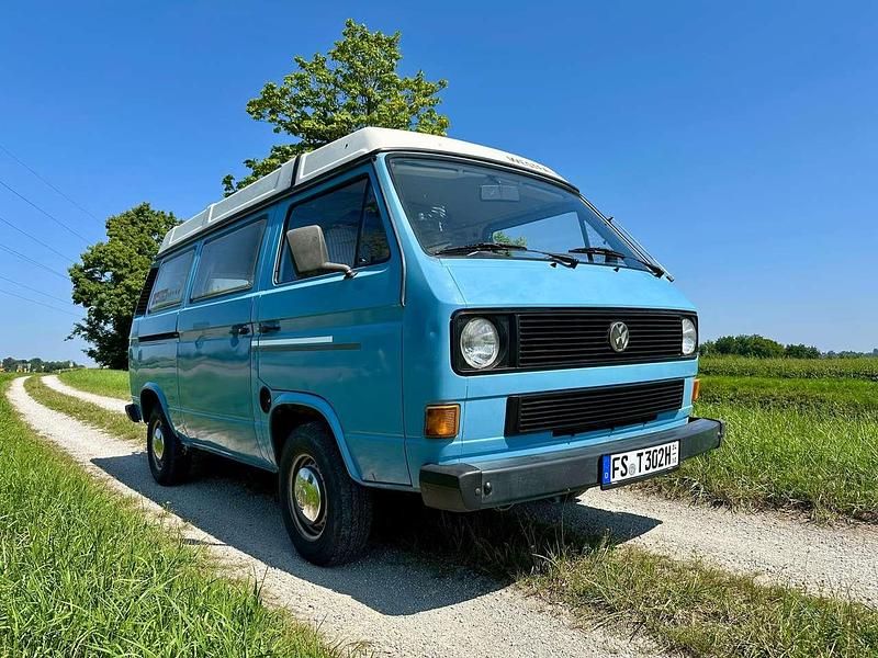 Blau Gebraucht 1988 VW T3 Van | 15.990 € - Bild 1/4